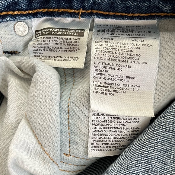 Men’s Levi’s Reg Fit 505’s W36 L30 - Picture 6 of 7